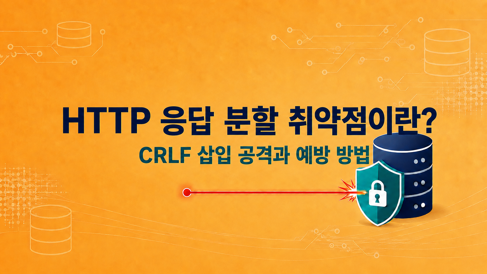 HTTP 응답 분할 취약점